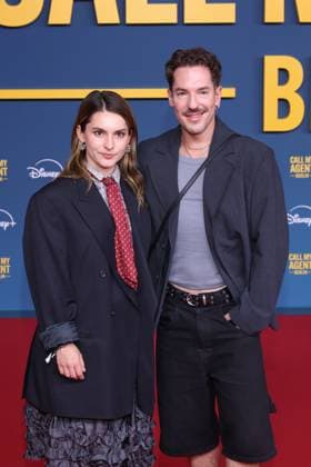 08 09 2025 Romina Kueper and Nico Stank at the premiere of Call My Agent Berlin, Colosseum Kino, Berlin, Berlin