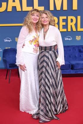 08 09 2025, Nanna Kuckuck and Gabriele Scharnitzky at the premiere of Call My Agent Berlin, Colosseum Kino, Berlin, Berlin