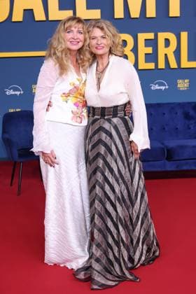 08 09 2025, Nanna Kuckuck and Gabriele Scharnitzky at the premiere of Call My Agent Berlin, Colosseum Kino, Berlin, Berlin