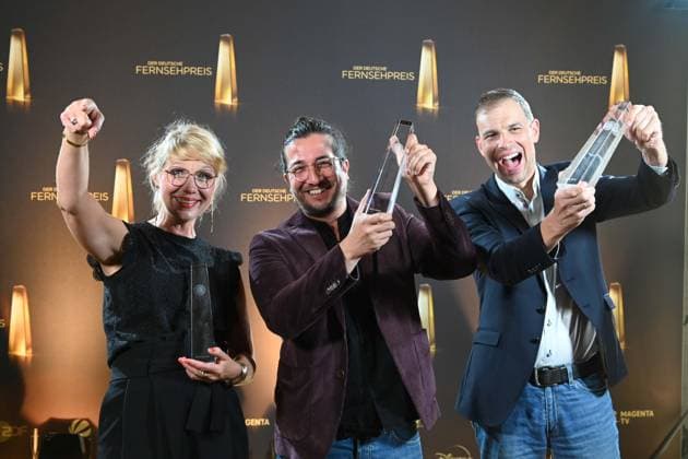 Katrin Hampus Set Design , Arkin Atacan Lighting , Mathias Blank Props for Germany™s Next Topmodel Award Winner Best Set Entertainment German Television Award Ceremony, The Night of Creatives The German Television Award 2025, German Television Award 2025 at the Flora Cologne, on 09 09 2025