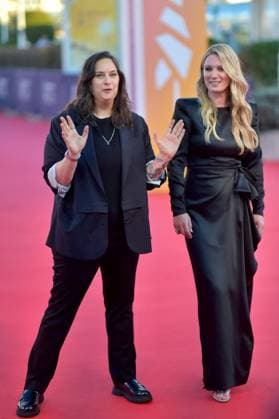 Deauville Left Handed Girl Screening FC Julie Pacino and Lara Clear attending the Left-Handed Girl screening as part of the 51th Deauville American Film Festival on September 9, 2025 in Deauville, France. Photo by Agence Franck Castel ABACAPRESS.COM Deauville France  Copyright: xCastelxFranck ABACAx