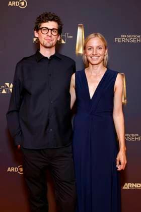 Film director Michael Schmitt and actress and director Annika Blendl on the red carpet at the Night of the Creatives 2025 Every year, the Night of the Creatives on the eve of the German Television Awards presents television awards to people behind the camera Cologne, 09 09 2025 NRW Germany Copyright: xChristophxHardtx