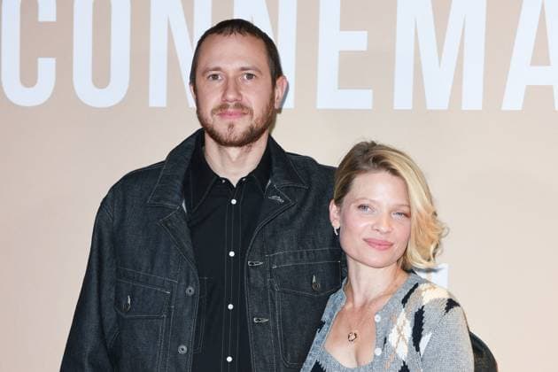 Connemara Premiere Bastien Bouillon and Melanie Thierry attending the Connemara Premiere at the Pathe Wepler in Paris, France on September 09, 2025. Photo by Aurore Marechal ABACAPRESS.COM Paris France  Copyright: xMarechalxAurore ABACAx
