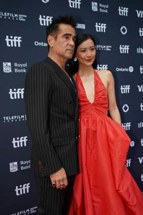 September 9, 2025, Toronto, Ontario, Canada: (L-R) Colin Farrell and Fala Chen attend the red carpet for the Ã¢â‚¬ËœBallad of a Small PlayerÃ¢â‚¬â ¢ premiere during the 2025 Toronto International Film Festival at The Princess of Wales Theatre. on September 9, 2025 in Toronto, Canada. Toronto Canada - ZUMAe321 20250909_zea_e321_133 Copyright: xLeonardoxRamirezx
