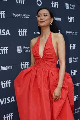 September 9, 2025, Toronto, Ontario, Canada: Fala Chen attends the red carpet for the Ã¢â‚¬ËœBallad of a Small PlayerÃ¢â‚¬â ¢ premiere during the 2025 Toronto International Film Festival at The Princess of Wales Theatre. on September 9, 2025 in Toronto, Canada. Toronto Canada - ZUMAe321 20250909_zea_e321_096 Copyright: xLeonardoxRamirezx