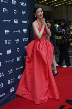 September 9, 2025, Toronto, Ontario, Canada: Fala Chen attends the red carpet for the Ã¢â‚¬ËœBallad of a Small PlayerÃ¢â‚¬â ¢ premiere during the 2025 Toronto International Film Festival at The Princess of Wales Theatre. on September 9, 2025 in Toronto, Canada. Toronto Canada - ZUMAe321 20250909_zea_e321_101 Copyright: xLeonardoxRamirezx
