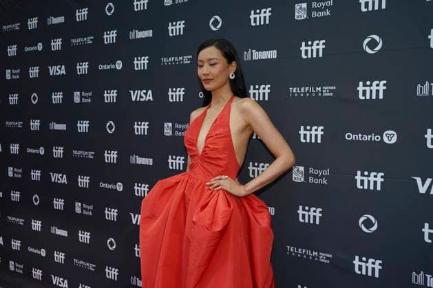 September 9, 2025, Toronto, Ontario, Canada: Fala Chen attends the red carpet for the Ã¢â‚¬ËœBallad of a Small PlayerÃ¢â‚¬â ¢ premiere during the 2025 Toronto International Film Festival at The Princess of Wales Theatre. on September 9, 2025 in Toronto, Canada. Toronto Canada - ZUMAe321 20250909_zea_e321_033 Copyright: xLeonardoxRamirezx
