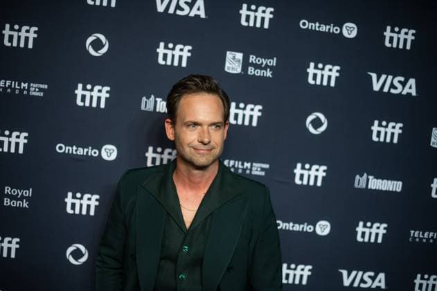 September 9, 2025, Toronto, On, Canada: Patrick J. Adams arrives on the red carpet for Wayward at the Toronto International Film Festival in Toronto on Tuesday, September 9, 2025. Toronto Canada  - ZUMAc35_ 20250909_zaf_c35_110 Copyright: xLauraxProctorx