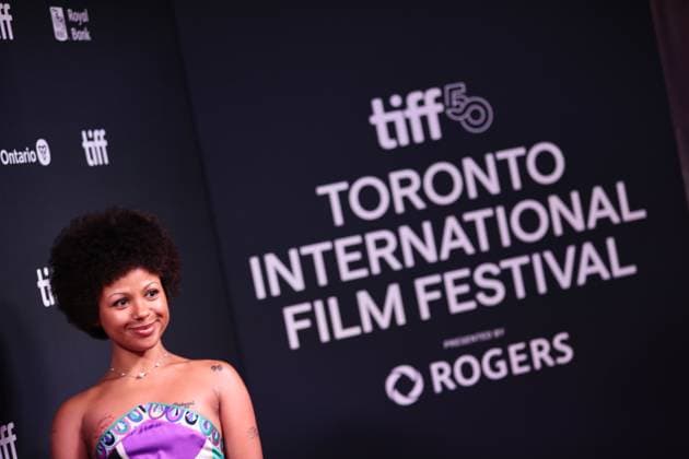 2025 Toronto International Film Festival - Swiped TORONTO, CANADA - SEPTEMBER 9 : Myha’la attends the premiere of ‘Swiped’ during the 2025 Toronto International Film Festival at Roy Thomson Hall in Toronto, Ontario, Canada on September 9, 2025. Mert Alper Dervis Anadolu Ontario Canada. Editorial use only. Please get in touch for any other usage.  Copyright: x2025xAnadoluxMertxAlperxDervisx