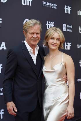 September 9, 2025, Toronto, Ontario, Canada: (L-R) William H. Macy and Sofia Grace Macy attend the red carpet for the Ã¢â‚¬ËœTrain DreamsÃ¢â‚¬â ¢ premiere during the 2025 Toronto International Film Festival at Royal Alexandra Theatre. on September 9, 2025 in Toronto, Canada. Toronto Canada - ZUMAe321 20250909_zea_e321_212 Copyright: xLeonardoxRamirezx