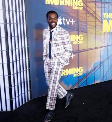 William Jackson Harper arrives on the red carpet at the season four premiere of the Apple TV+ series The Morning Show at The Museum of Modern Art on Tuesday, September 9, 2025 in New York City. The fourth season of the critically acclaimed drama debuts globally on Apple TV+ on Wednesday, September 17, 2025.  NYP20250909146 JOHNxANGELILLO