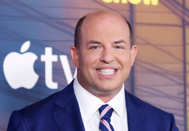 Brian Stelter arrives on the red carpet at the season four premiere of the Apple TV+ series The Morning Show at The Museum of Modern Art on Tuesday, September 9, 2025 in New York City. The fourth season of the critically acclaimed drama debuts globally on Apple TV+ on Wednesday, September 17, 2025.  NYP20250909147 JOHNxANGELILLO