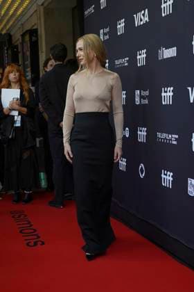 September 9, 2025, Toronto, Ontario, Canada: Kerry Condon attends the red carpet for the Ã¢â‚¬ËœTrain DreamsÃ¢â‚¬â ¢ premiere during the 2025 Toronto International Film Festival at Royal Alexandra Theatre. on September 9, 2025 in Toronto, Canada. Toronto Canada - ZUMAe321 20250909_zea_e321_261 Copyright: xLeonardoxRamirezx