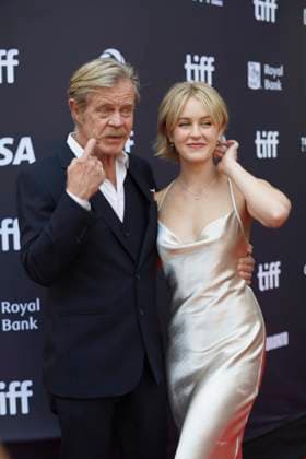 September 9, 2025, Toronto, Ontario, Canada: (L-R) William H. Macy and Sofia Grace Macy attend the red carpet for the Ã¢â‚¬ËœTrain DreamsÃ¢â‚¬â ¢ premiere during the 2025 Toronto International Film Festival at Royal Alexandra Theatre. on September 9, 2025 in Toronto, Canada. Toronto Canada - ZUMAe321 20250909_zea_e321_279 Copyright: xLeonardoxRamirezx