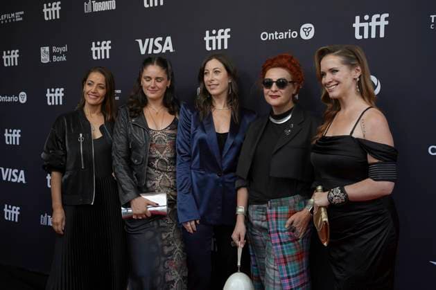 September 9, 2025, Toronto, Ontario, Canada: (L-R) Melisa Jusufi, Alexandra Schaller, Ashley Schlaifer, Malgosia Turzanska and Kaleena Jordan attend the red carpet for the Ã¢â‚¬ËœTrain DreamsÃ¢â‚¬â ¢ premiere during the 2025 Toronto International Film Festival at Royal Alexandra Theatre. on September 9, 2025 in Toronto, Canada. Toronto Canada - ZUMAe321 20250909_zea_e321_307 Copyright: xLeonardoxRamirezx