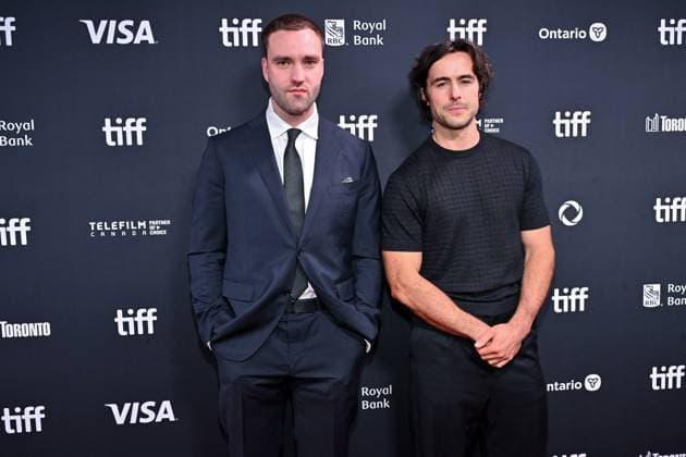 Toronto Screening Swiped Jackson White and Ben Schnetzer attending the screening of the movie Swiped ahead of Toronto International Film Festival (TIFF) in Toronto, Canada on September 9, 2025. Photo by Julien Reynaud APS-Medias ABACAPRESS.COM Toronto Canada  Copyright: xReynaudxJulien APS-Medias ABACAx
