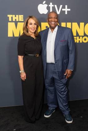 September 9, 2025, Bronx, New York, USA: Rosanna Scotto and Curt Menefee attend Apple TV+ The Morning Show Season 4 TV Show Premiere at MoMA in New York, NY on September 9, 2025 Bronx USA - ZUMAr339 20250909_znp_r339_075 Copyright: xLevxRadinx