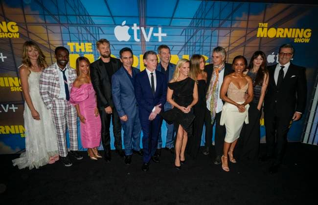 The Morning Show Season 4 Premiere Hannah Leder, William Jackson Harper, Nicole Beharie, Boyd Holbrook, NÃ stor Carbonell, Billy Crudup, Mark Duplass, Reese Witherspoon, Jennifer Aniston, Jeremy Irons, Karen Pittman, Marion Cotillard, Jon Hamm attends Apple TV+ series The Morning Show season 4 premiere, held at The Museum of Modern Art in New York City, Tuesday, September 9, 2025., Credit:Jennifer Graylock-Graylock.com Avalon United States, New York, New York, Museum of Modern Art Copyright: xJenniferxGraylock-Graylock.comx xAvalonx 1035680360