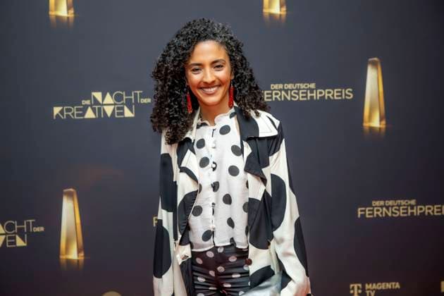 abb Siham El Maimouni Journalist Jury member on the red carpet at the Night of the Creatives The German Television Award 2025 at the Flora on 09 09 2025 in Cologne NRW Germany