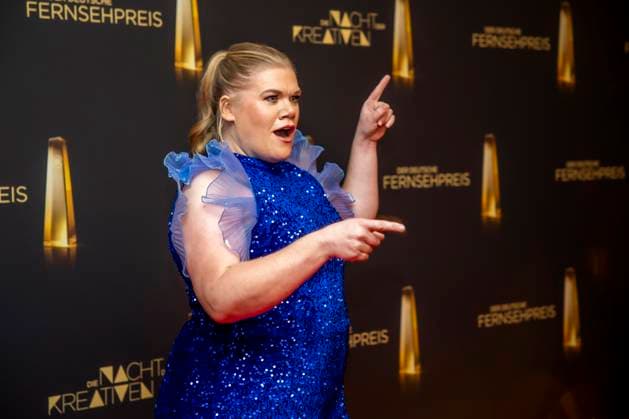 abb Gisa Flake Actress on the red carpet at the Night of the Creatives The German Television Award 2025 at the Flora on 09 09 2025 in Cologne NRW Germany