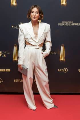 abb Jeannine Michaelsen Presenter on the red carpet at the Night of the Creatives The German Television Award 2025 at the Flora on 09 09 2025 in Cologne NRW Germany