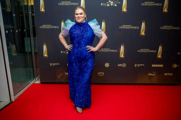 abb Gisa Flake Actress on the red carpet at the Night of the Creatives The German Television Award 2025 at the Flora on 09 09 2025 in Cologne NRW Germany