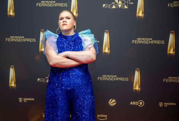 abb Gisa Flake Actress on the red carpet at the Night of the Creatives The German Television Award 2025 at the Flora on 09 09 2025 in Cologne NRW Germany