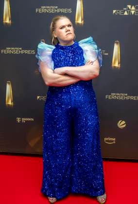 abb Gisa Flake Actress on the red carpet at the Night of the Creatives The German Television Award 2025 at the Flora on 09 09 2025 in Cologne NRW Germany