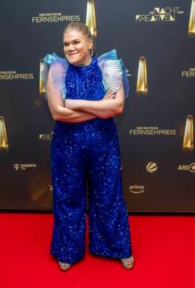 abb Gisa Flake Actress on the red carpet at the Night of the Creatives The German Television Award 2025 at the Flora on 09 09 2025 in Cologne NRW Germany