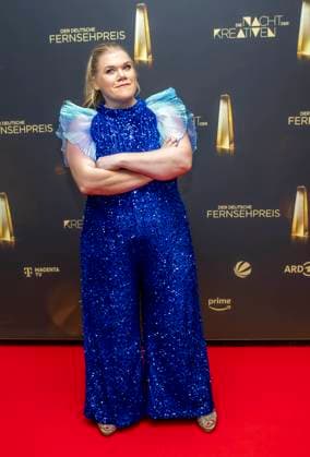 abb Gisa Flake Actress on the red carpet at the Night of the Creatives The German Television Award 2025 at the Flora on 09 09 2025 in Cologne NRW Germany
