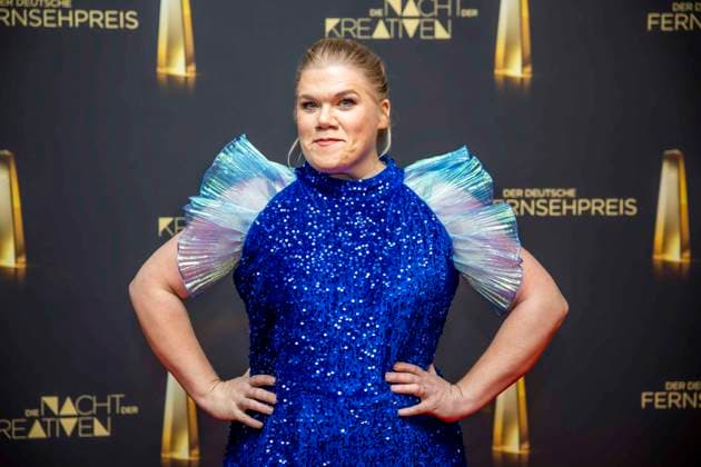 abb Gisa Flake Actress on the red carpet at the Night of the Creatives The German Television Award 2025 at the Flora on 09 09 2025 in Cologne NRW Germany