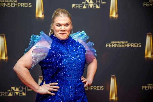 abb Gisa Flake Actress on the red carpet at the Night of the Creatives The German Television Award 2025 at the Flora on 09 09 2025 in Cologne NRW Germany