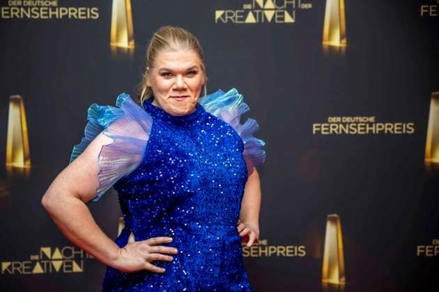 abb Gisa Flake Actress on the red carpet at the Night of the Creatives The German Television Award 2025 at the Flora on 09 09 2025 in Cologne NRW Germany