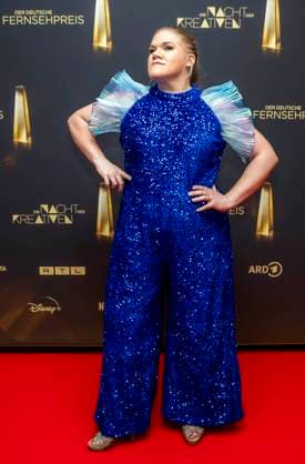 abb Gisa Flake Actress on the red carpet at the Night of the Creatives The German Television Award 2025 at the Flora on 09 09 2025 in Cologne NRW Germany
