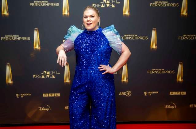 abb Gisa Flake Actress on the red carpet at the Night of the Creatives The German Television Award 2025 at the Flora on 09 09 2025 in Cologne NRW Germany