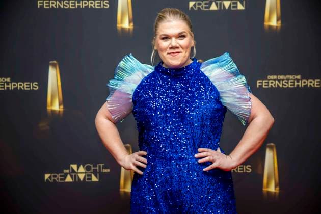 abb Gisa Flake Actress on the red carpet at the Night of the Creatives The German Television Award 2025 at the Flora on 09 09 2025 in Cologne NRW Germany