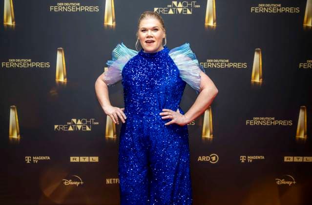 abb Gisa Flake Actress on the red carpet at the Night of the Creatives The German Television Award 2025 at the Flora on 09 09 2025 in Cologne NRW Germany