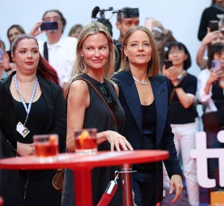 50eme Festival du Film de Toronto 50th Toronto International Film Festival Red carpet of the film A private life Jodie Foster 448490 2025 09 09 Toronto Canada  Copyright: xIsabellexVautierx xStarfacex STAR_448490_156