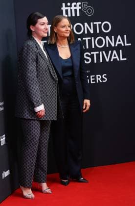 50eme Festival du Film de Toronto 50th Toronto International Film Festival Red carpet of the film A private life Rebecca Zlotowski and Jodie Foster 448490 2025 09 09 Toronto Canada  Copyright: xIsabellexVautierx xStarfacex STAR_448490_161