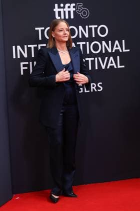 50eme Festival du Film de Toronto 50th Toronto International Film Festival Red carpet of the film A private life Jodie Foster 448490 2025 09 09 Toronto Canada  Copyright: xIsabellexVautierx xStarfacex STAR_448490_162