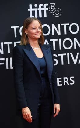 50eme Festival du Film de Toronto 50th Toronto International Film Festival Red carpet of the film A private life Jodie Foster 448490 2025 09 09 Toronto Canada  Copyright: xIsabellexVautierx xStarfacex STAR_448490_163