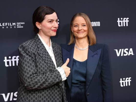 50eme Festival du Film de Toronto 50th Toronto International Film Festival Red carpet of the film A private life Rebecca Zlotowski and Jodie Foster 448490 2025 09 09 Toronto Canada  Copyright: xIsabellexVautierx xStarfacex STAR_448490_170