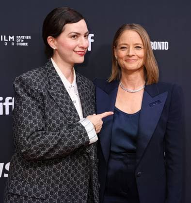 50eme Festival du Film de Toronto 50th Toronto International Film Festival Red carpet of the film A private life Rebecca Zlotowski and Jodie Foster 448490 2025 09 09 Toronto Canada  Copyright: xIsabellexVautierx xStarfacex STAR_448490_172