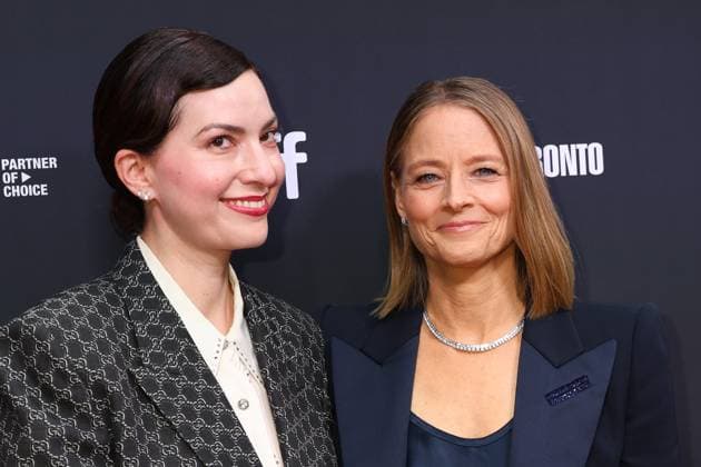 50eme Festival du Film de Toronto 50th Toronto International Film Festival Red carpet of the film A private life Rebecca Zlotowski and Jodie Foster 448490 2025 09 09 Toronto Canada  Copyright: xIsabellexVautierx xStarfacex STAR_448490_173