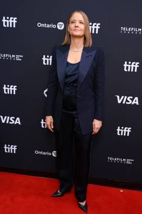 50eme Festival du Film de Toronto 50th Toronto International Film Festival Red carpet of the film A private life Jodie Foster 448490 2025 09 09 Toronto Canada  Copyright: xIsabellexVautierx xStarfacex STAR_448490_177