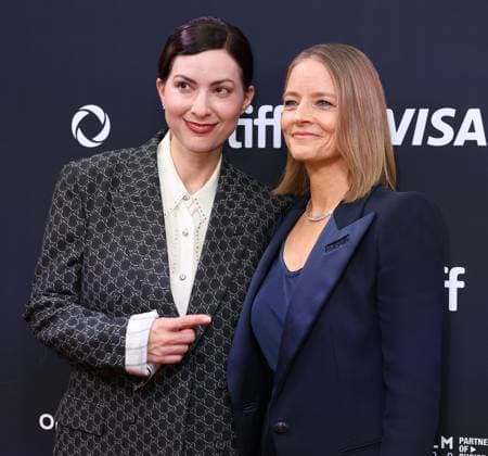 50eme Festival du Film de Toronto 50th Toronto International Film Festival Red carpet of the film A private life Rebecca Zlotowski and Jodie Foster 448490 2025 09 09 Toronto Canada  Copyright: xIsabellexVautierx xStarfacex STAR_448490_189