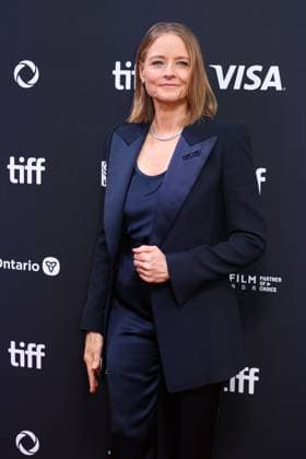 50eme Festival du Film de Toronto 50th Toronto International Film Festival Red carpet of the film A private life Jodie Foster 448490 2025 09 09 Toronto Canada  Copyright: xIsabellexVautierx xStarfacex STAR_448490_196