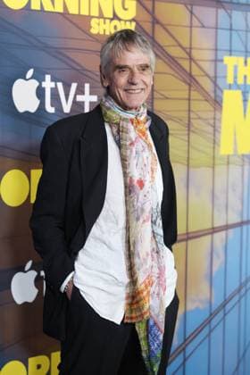 Premiere of the Apple TV+ series The Morning Show Season four premiere of the Apple TV+ series The Morning Show held at The Museum of Modern Art Featuring: Jeremy Irons Where: New York, New York, United States When: 09 Sep 2025 Credit: Udo Salters WENN New York New York United States Copyright: xUdoxSalters WENNx wenn40632787 DS7x wenn40632787
