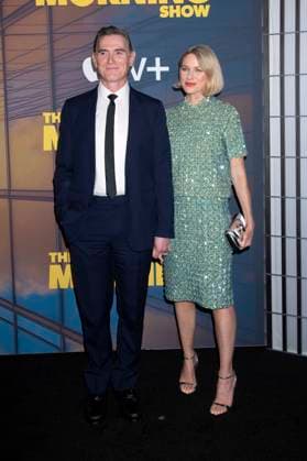 Billy Crudup with wife Naomi Watts at the premiere of season 4 of the Apple TV series The Morning Show at the Museum of Modern Art New York, 09 09 2025 Foto:xB.xHinex xFuturexImagex morning_5949