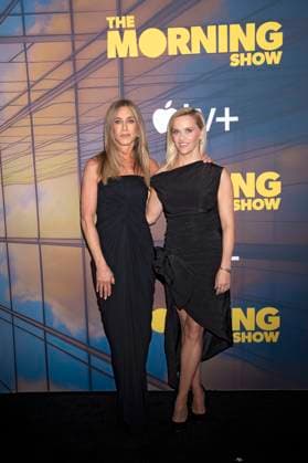 Jennifer Aniston and Reese Witherspoon at the premiere of season 4 of the Apple TV series The Morning Show at the Museum of Modern Art New York, 09 09 2025 Foto:xB.xHinex xFuturexImagex morning_5999